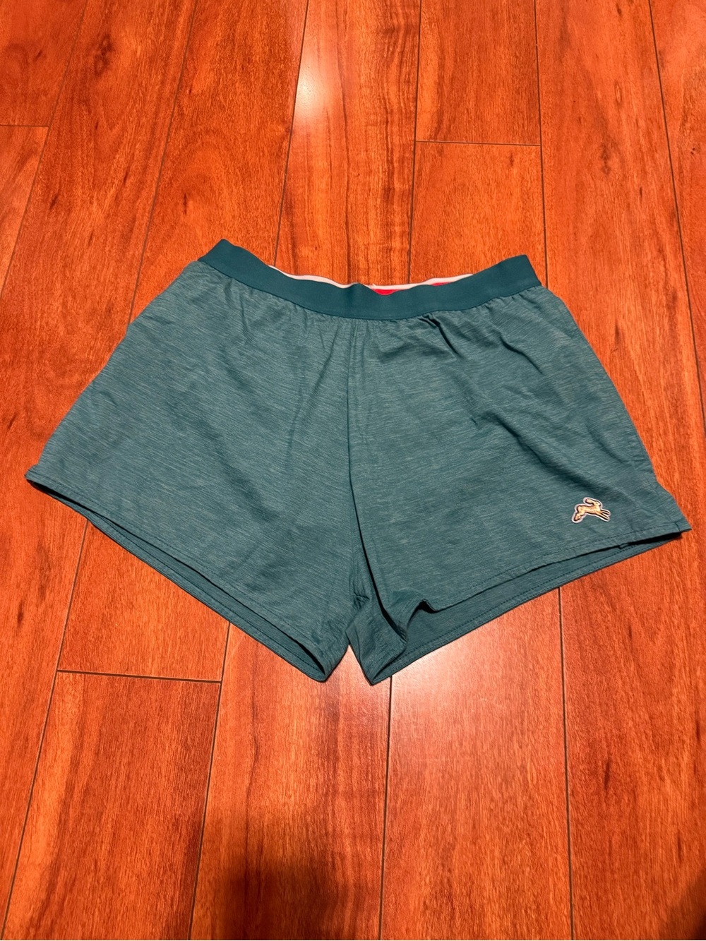 Tracksmith Women's Teal Performance Running Shorts